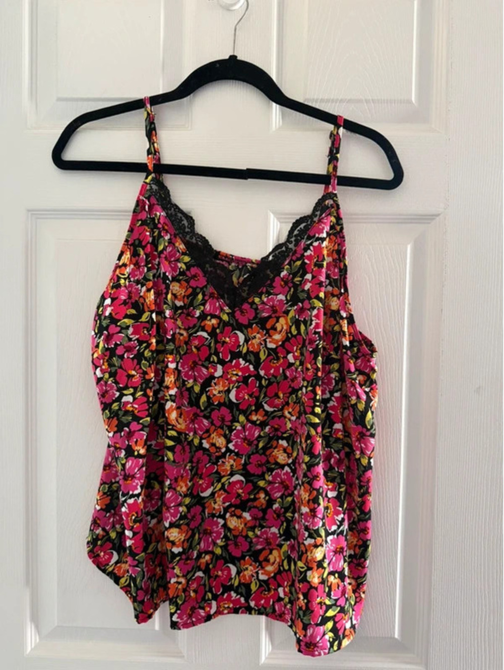 Shein 2XL floral tank